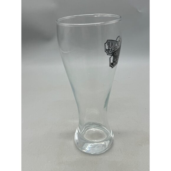 Bubba Gump Shrimp Co. Pilsner Beer Glass 20 oz Clear 8.5" Tall Used READ - Picture 4 of 6
